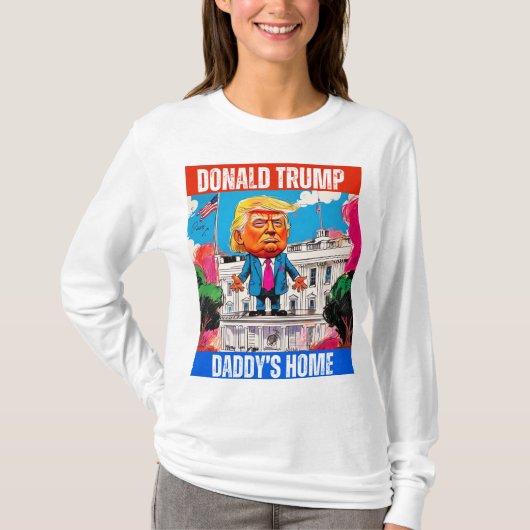 DOLAD TRUMP – パパの家 Tシャツ (正面)