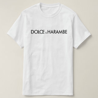 dolceおよびharambe tシャツ