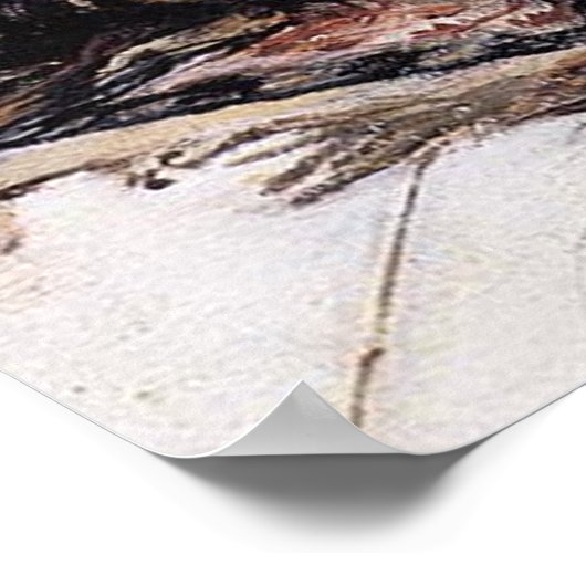 DoLCE FaR NiENTE、by John William Waterhouse -1879 ポスター (角)