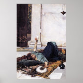 DoLCE FaR NiENTE、by John William Waterhouse -1879 ポスター (正面)
