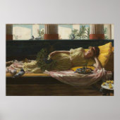 DoLCE FaR NiENTE、by John William Waterhouse -1880 ポスター (正面)