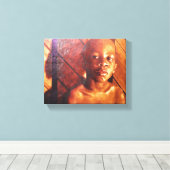 Dolezal Art: "Recognition" on canvas キャンバスプリント (インサイチュ (ウッドフロア))