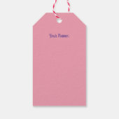 Doljabi Doljanchi Dolの韓国人の第1最初誕生日 ギフトタグ (裏面)