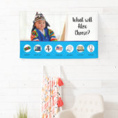 Doljabi Doljanchi Dolの韓国人の第1最初誕生日 横断幕 (インサイチュ)