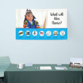 Doljabi Doljanchi Dolの韓国人の第1最初誕生日 横断幕 (トレードショー)