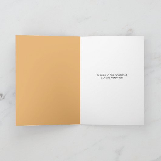 Doll Frances mami /mom誕生日 カード (内部)