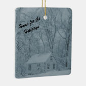 Doll House in Snow Storm セラミックオーナメント (右)