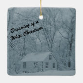 Doll House in Snow Storm セラミックオーナメント (裏面)