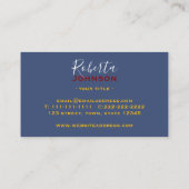 Doll Matryokaファッションデザイナースタイリスト 名刺 (裏面)