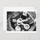 Doll Portrait - Doll at the flea market ポストカード (正面/裏面)