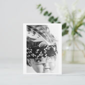 Doll portrait Indian - Mudhead ポストカード (スタンド正面)