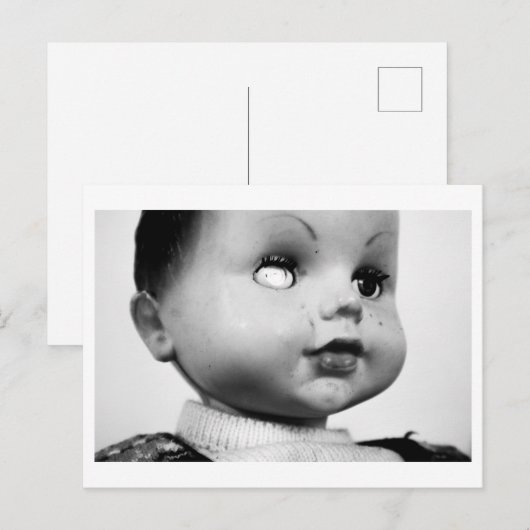 Doll Portrait - One eye ポストカード (正面/裏面)