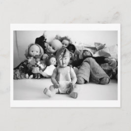 Doll Portrait - Open minded doll ポストカード