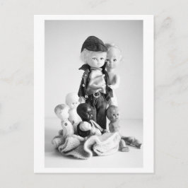 Doll Portrait - Vintage Doll Family ポストカード