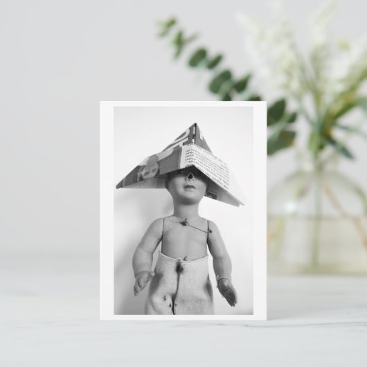 Doll with paper hat - Jack ポストカード (スタンド正面)