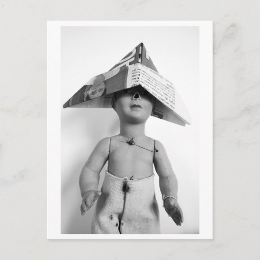 Doll with paper hat - Jack ポストカード (正面)