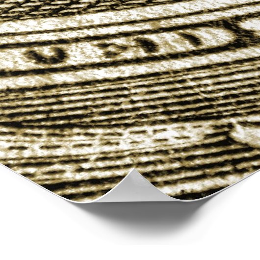 Dollar Billマクロポスター ポスター (角)