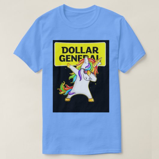 Dollar General Dollar General Unicorn Dabbing Unis Tシャツ (デザイン正面)