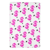 Dollar Is My Sign – Hot Pink Hustle Design ミニクリップボード (裏面)