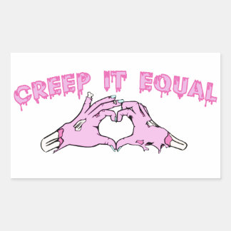 Dollar Is My Sign – Hot Pink Hustle Design 長方形シール