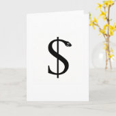 DOLLAR REDESIGN / HEALING MONEY  カード (黄色い花)