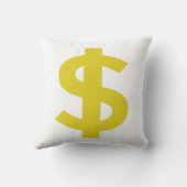 Dollar Sign クッション (裏面)