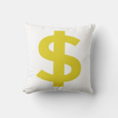 Dollar Sign クッション (正面)