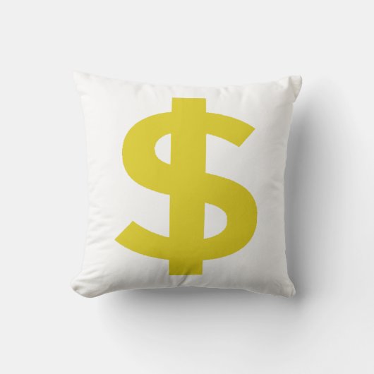 Dollar Sign クッション (正面)