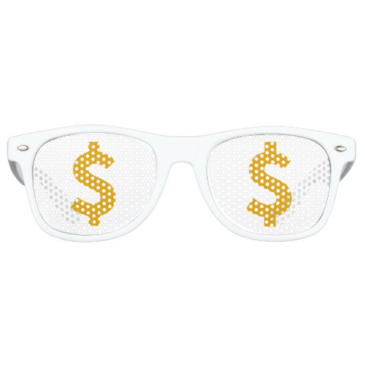 Dollar sign レトロサングラス (正面)