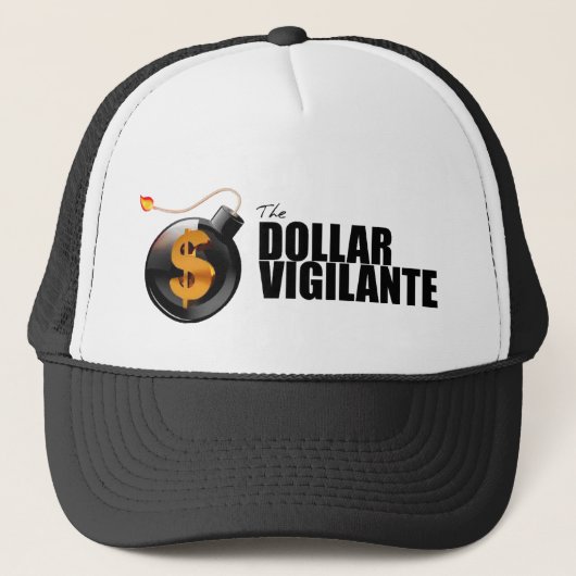 Dollar Vigilante Cap W/Logo Text キャップ (正面)