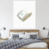 Dollars キャンバスプリント (インサイチュ (寝室))