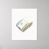 Dollars キャンバスプリント (正面)