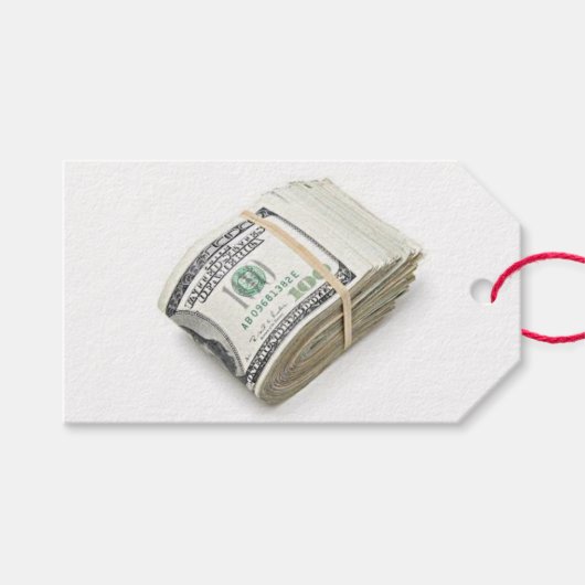 Dollars ギフトタグ (正面(横))