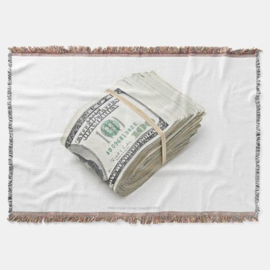 Dollars スローブランケット (正面)