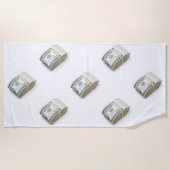 Dollars ビーチタオル (正面)