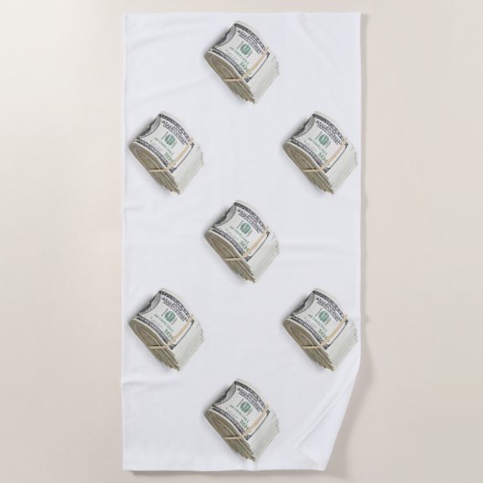 Dollars ビーチタオル (正面)