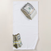 Dollars ビーチタオル (正面)