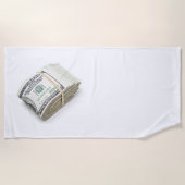 Dollars ビーチタオル (正面)
