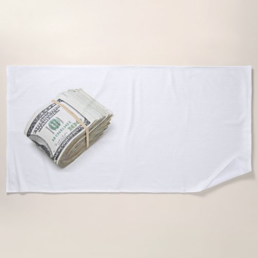 Dollars ビーチタオル (正面)