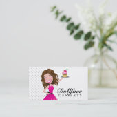 Dollfaceの311のデザートのブラウニー 名刺 (スタンド正面)