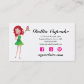 Dollfaceの311のデザートRubie 名刺 (裏面)