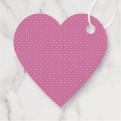 dollhouse pink Valentine's Day  フェイバータグ (裏面)