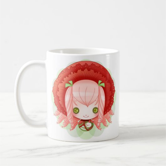 Dollieの少しShepherdess コーヒーマグカップ (左)