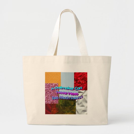 Dollmakerのバッグ ラージトートバッグ (正面)