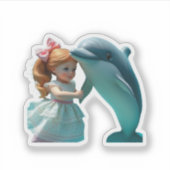 「DOLLphin」 シール (正面)