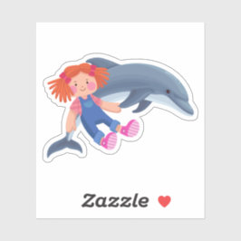 「DOLLphin」 シール