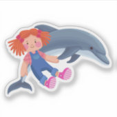 「DOLLphin」 シール (正面)
