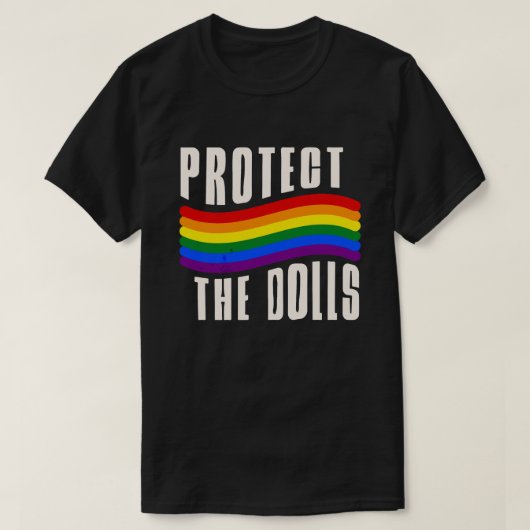 Dolls 保護 T-Shirt - AW 2025ショーフィナーレ Tシャツ (デザイン正面)