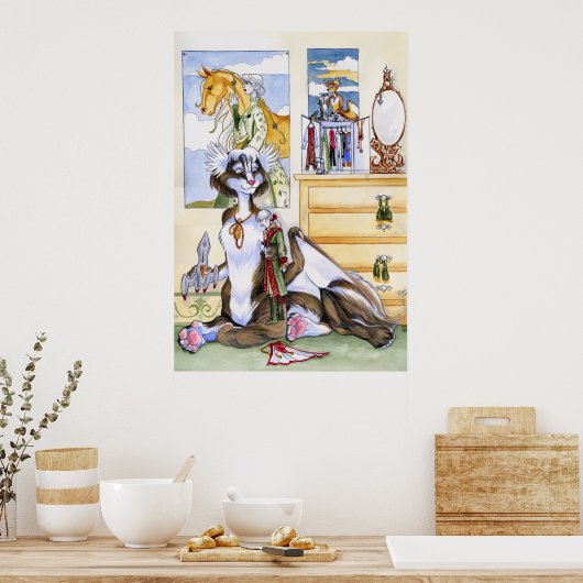 Dolls and Starships Poster ポスター (キッチン)