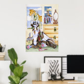 Dolls and Starships Poster ポスター (ホームオフィス)